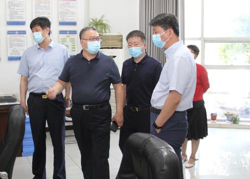 长春市中医院迎接市卫健委“七·一”节日安全专项督导检查