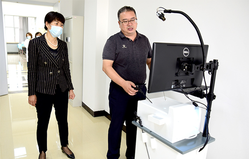 省侨联领导到长春市中医院调研
