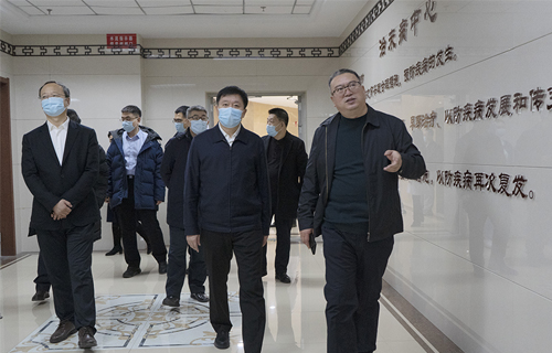 副市长赵显到长春市中医院调研
