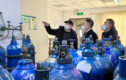 长春市中医院党委书记孙良金到东部和平阳部调研谋划医院高质量发展