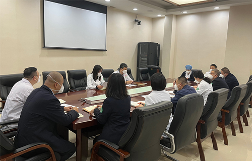 长春市中医院召开全院急夜诊及医疗安全专项联动检查工作部署会